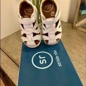 Stride Rite SRT Xena White Sandals